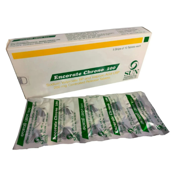 encorate-chrono-200-mg